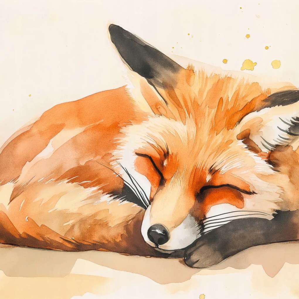 Poszter 20x20cm Akvarell idill