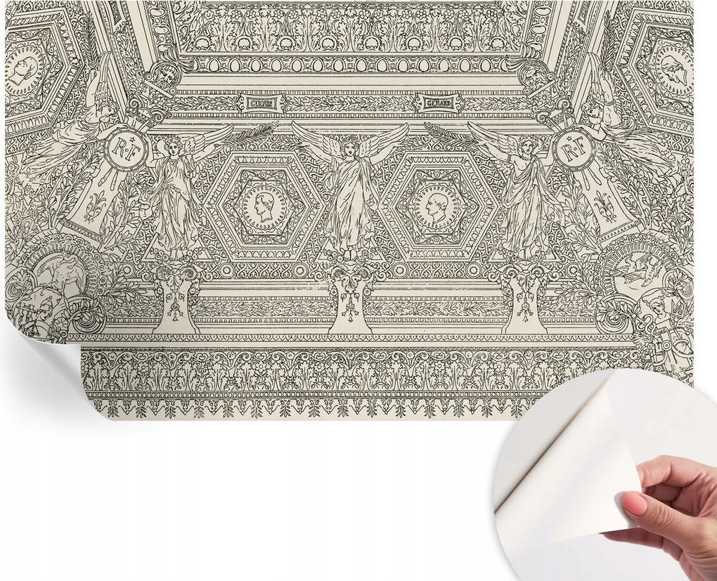 Fotótapéta Öntapadós tapéta a szobába Klasszikus dísz 416x254 cm