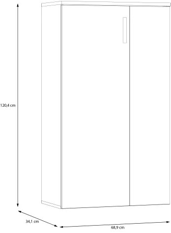 ETON cipőtároló Artisan tölgy