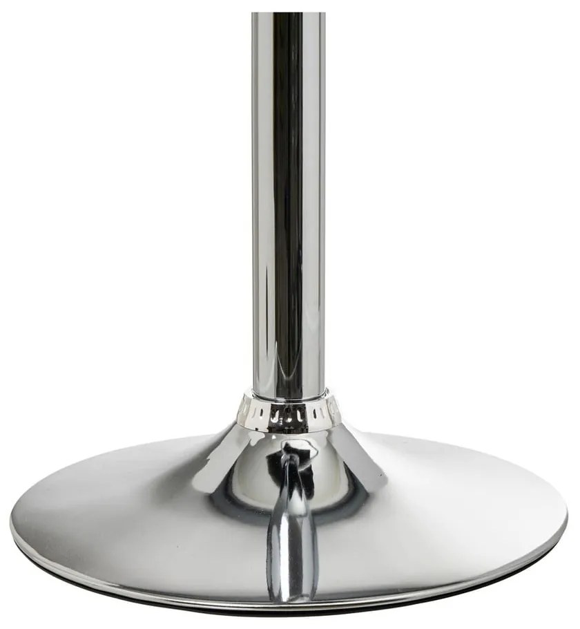 Fekete kárpitozott állítható magasságú bárszék szett 2 db-os (ülésmagasság 63 cm) – Casa Selección