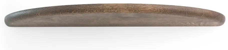 Barna tölgyfa fali polc 70 cm Mu – Gazzda