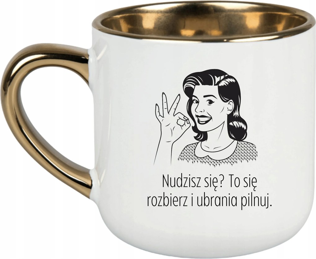 Bögre Fehér 400ml Ajándék Vicces Anyák Napja Unatkozol?