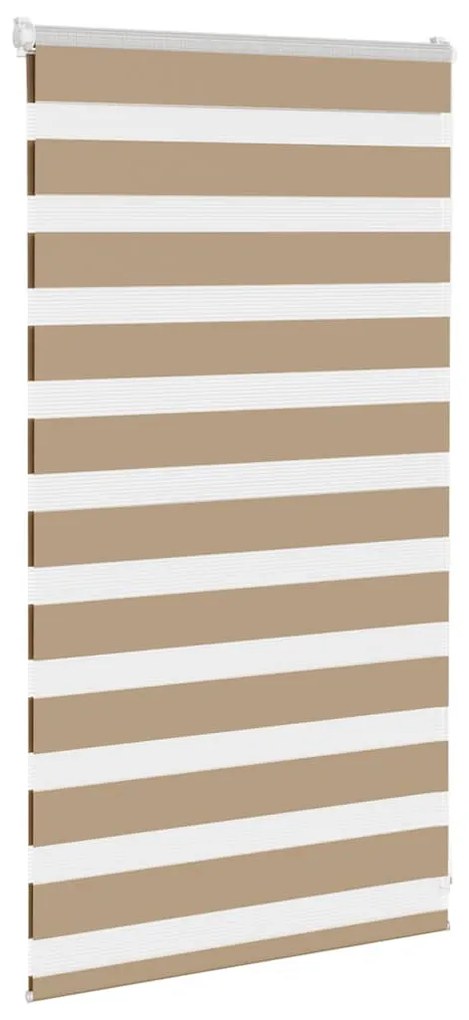 zebrafüggönnyel homokbarna szövetszélesség 80,9 cm poliészter