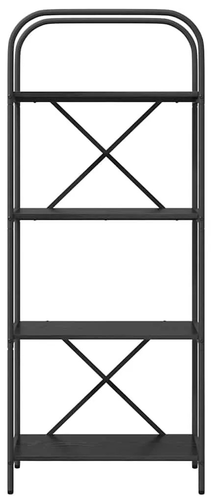 Könyvespolc Musta tammi 60 x 30 x 146 cm Faanyag