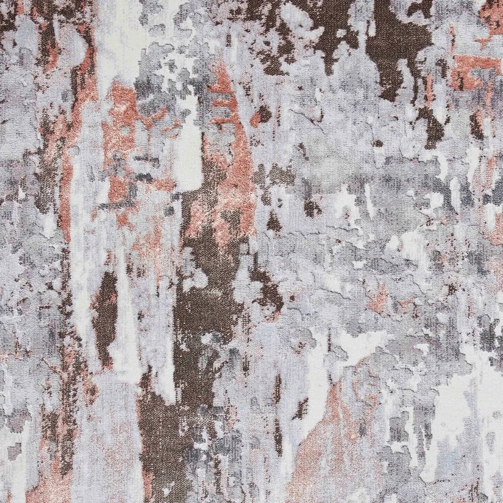 Apollo szürke-rózsaszín szőnyeg, 160 x 220 cm - Think Rugs