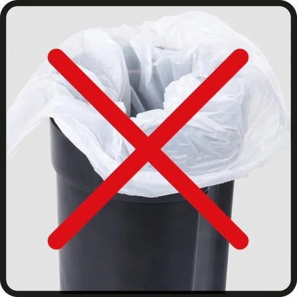 WENKO 24682100 - LEMAN kosár 21x24 cm szürke/fekete