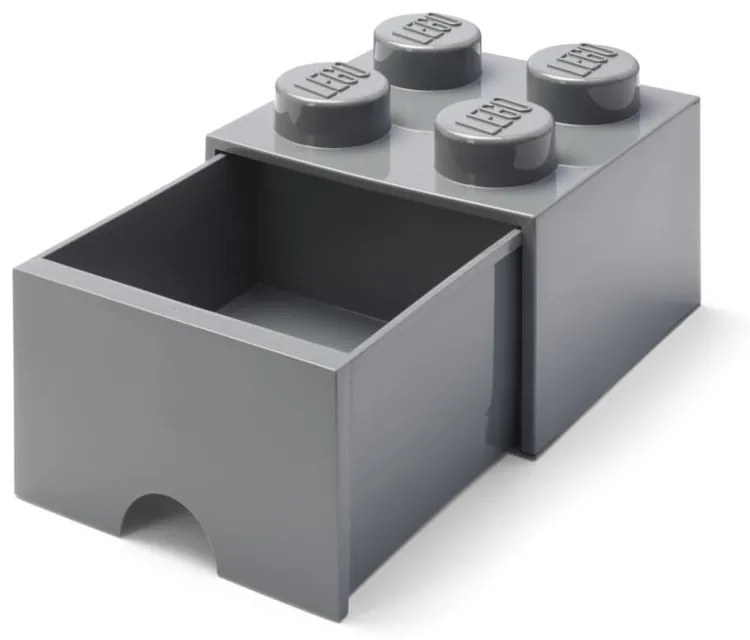 Sötétszürke fiókos tárolódoboz - LEGO®