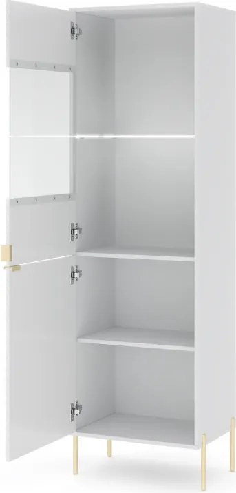 DIAMOND DI04 WITRYNA 2D BIAŁ/BIAŁ POŁ 3D LED B B5W