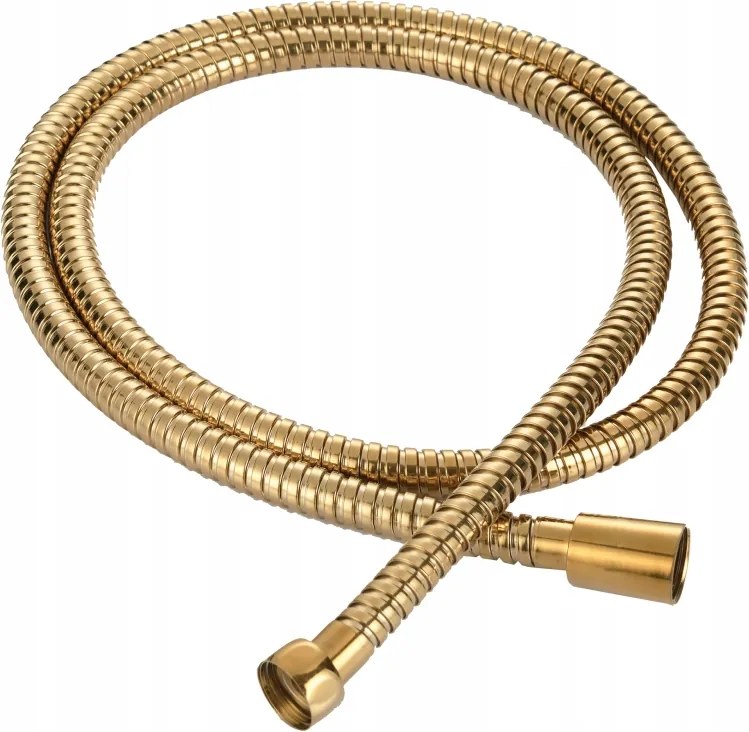 Invena Zuhanytömlő 150 CM Glamour, Arany