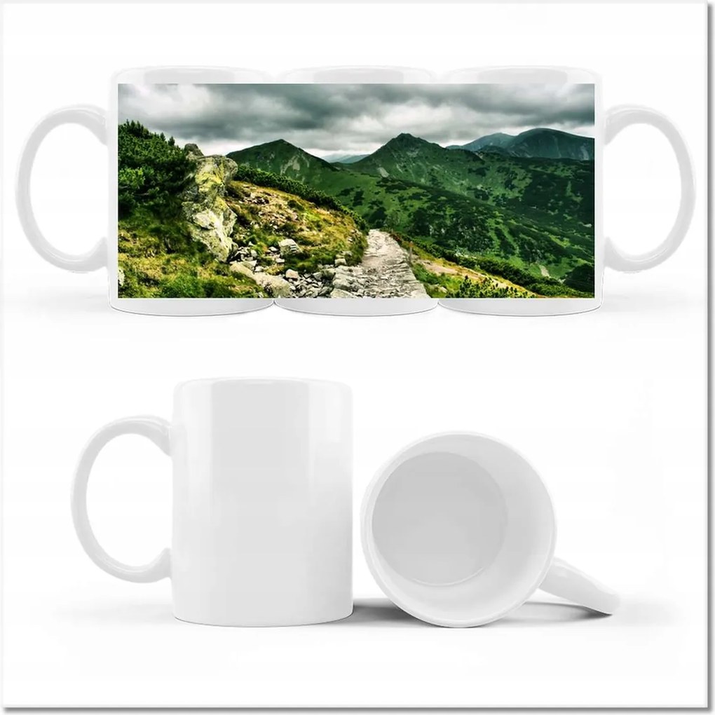 Fotó bögre Út a Tátrában