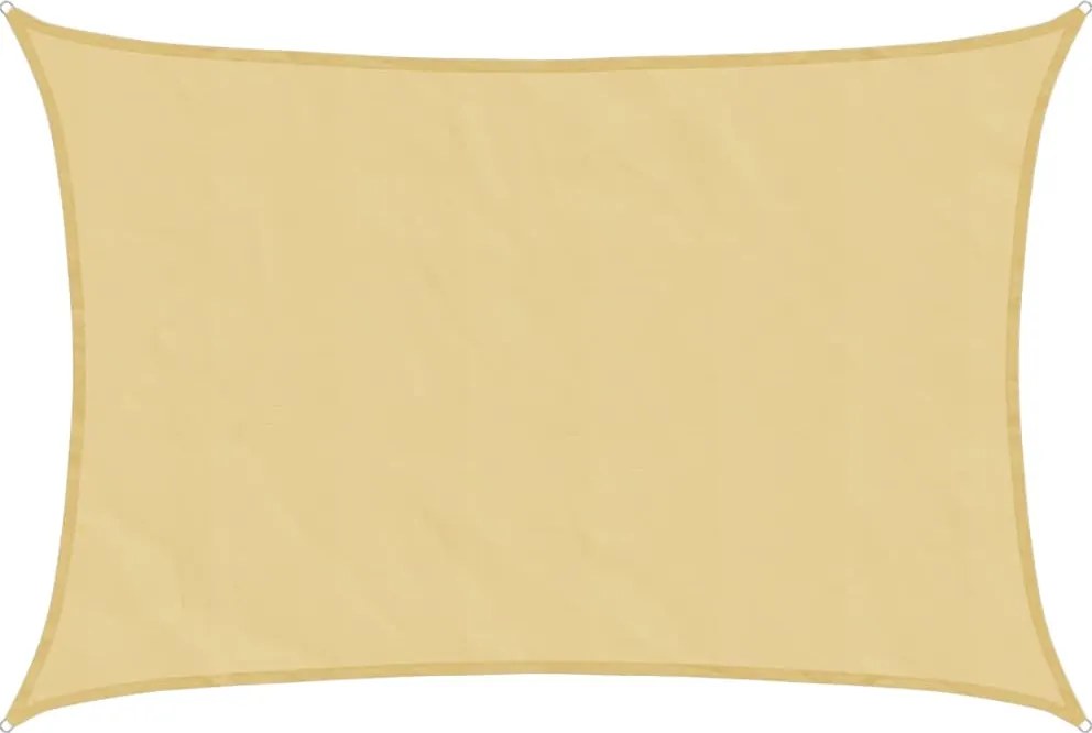 vidaXL homokszínű 100% poliészter oxford szövet napvitorla 2,5x2 m