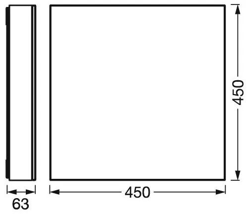 Ledvance -LED Dimmelhető mennyezeti lámpa SMART+ FRAMELESS LED/24,5W/230V Wi-Fi