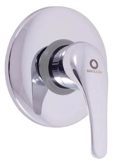 RAV Slezák SA083 - SAZAVA falba süllyeszthető zuhanycsaptelep, fényes króm