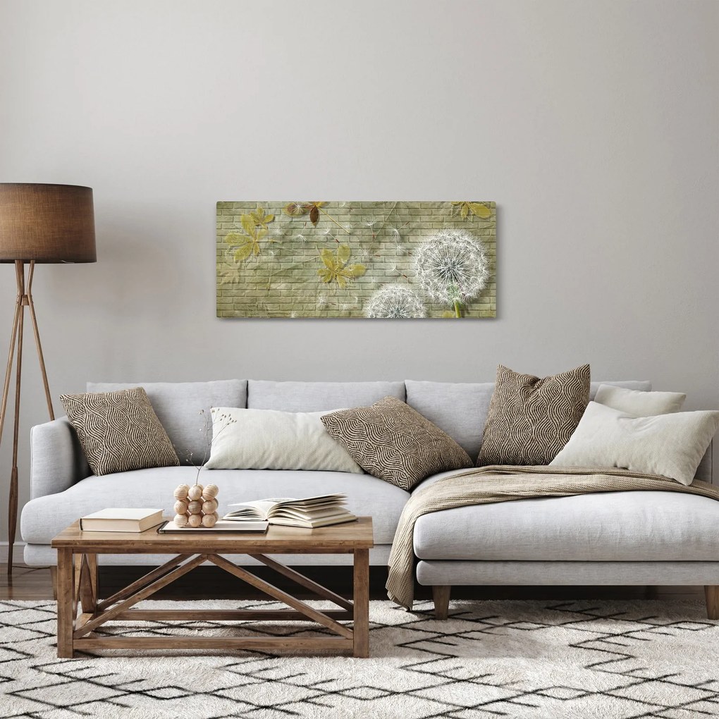 Kép - A szél által hordozott pitypang (120x50 cm)