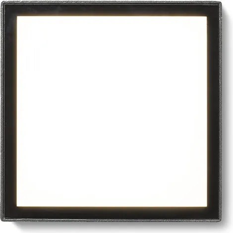 RENDL DEJAVU SQ 14 süllyesztett lámpa fekete 230V LED 6W IP65 3000K