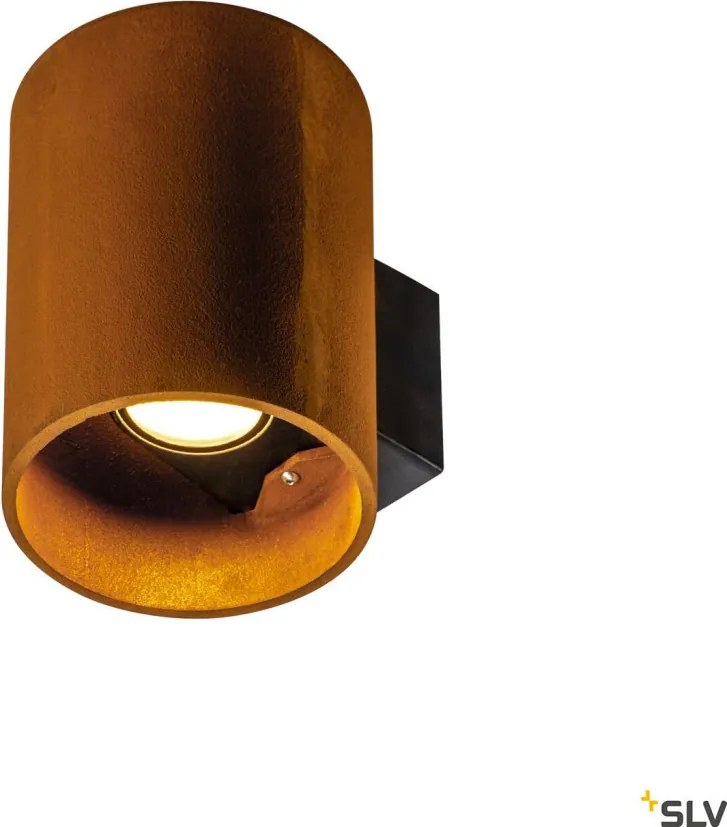SLV 1004651 RUSTY Modern Kültéri Fali Lámpa Antracit, Rozsdás LED IP65