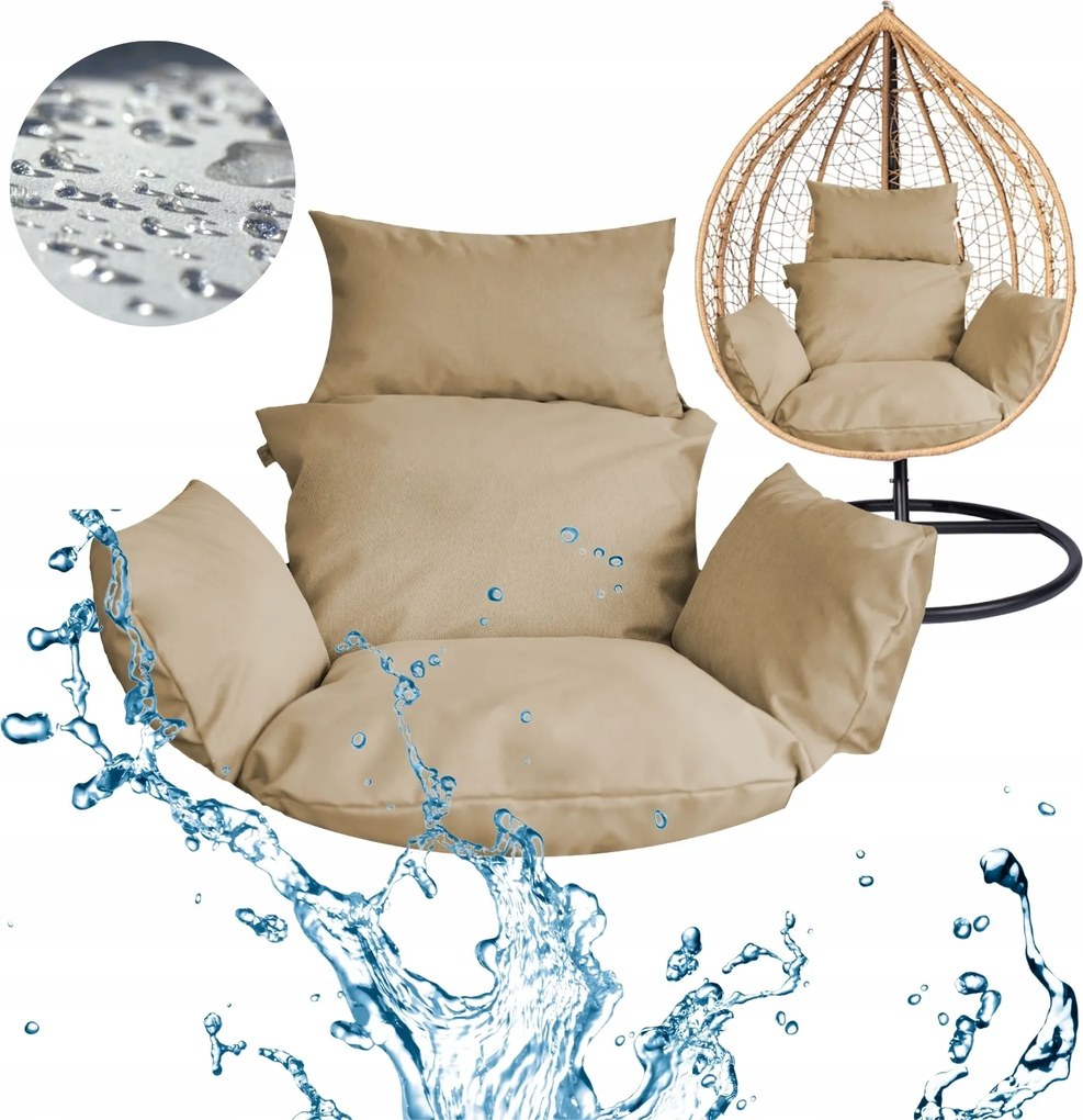 Kerti hinta párna Fotel Függő gubó gólyafészek Blomster