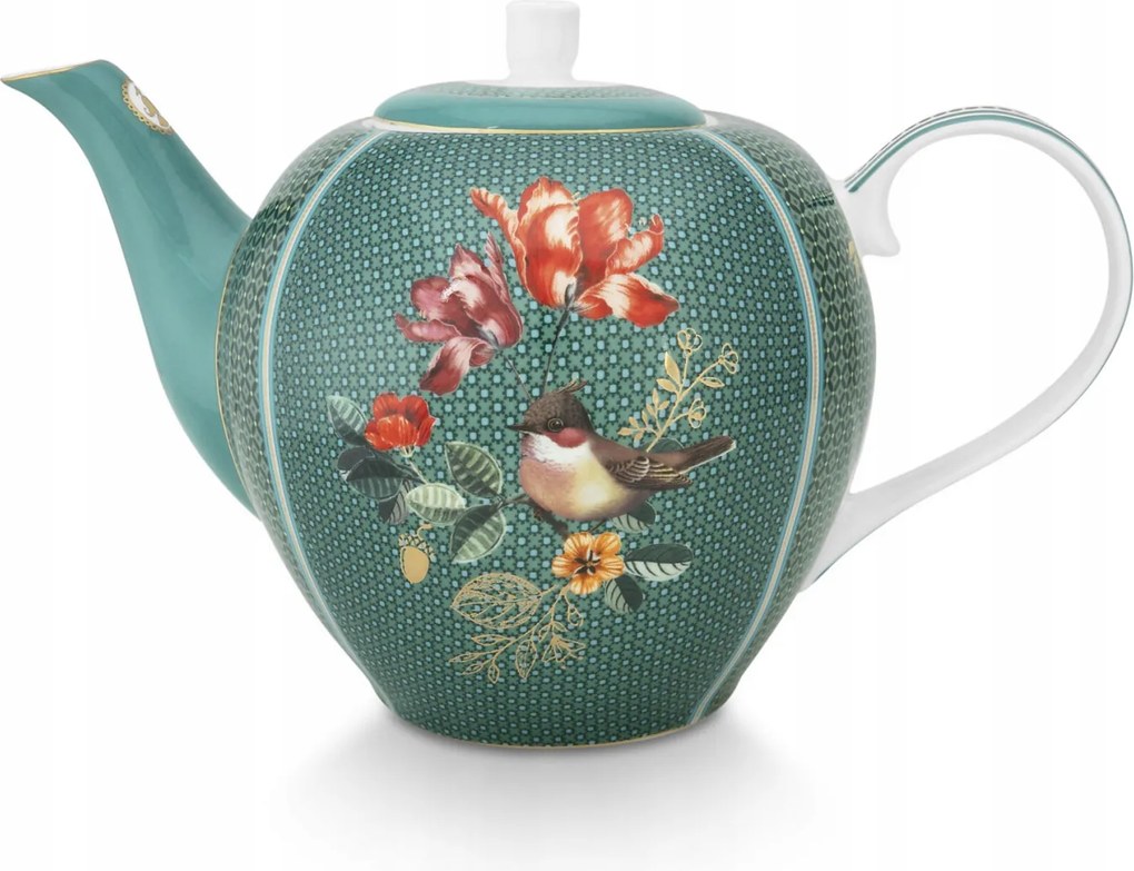 Winter Wonderland Green teáskanna PiP Studio, 1600 ml