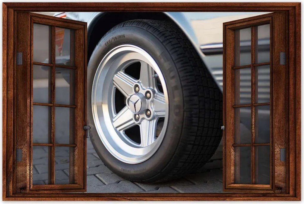 Poszterek 120x80 Mercedes 450 Slc Klasszikus