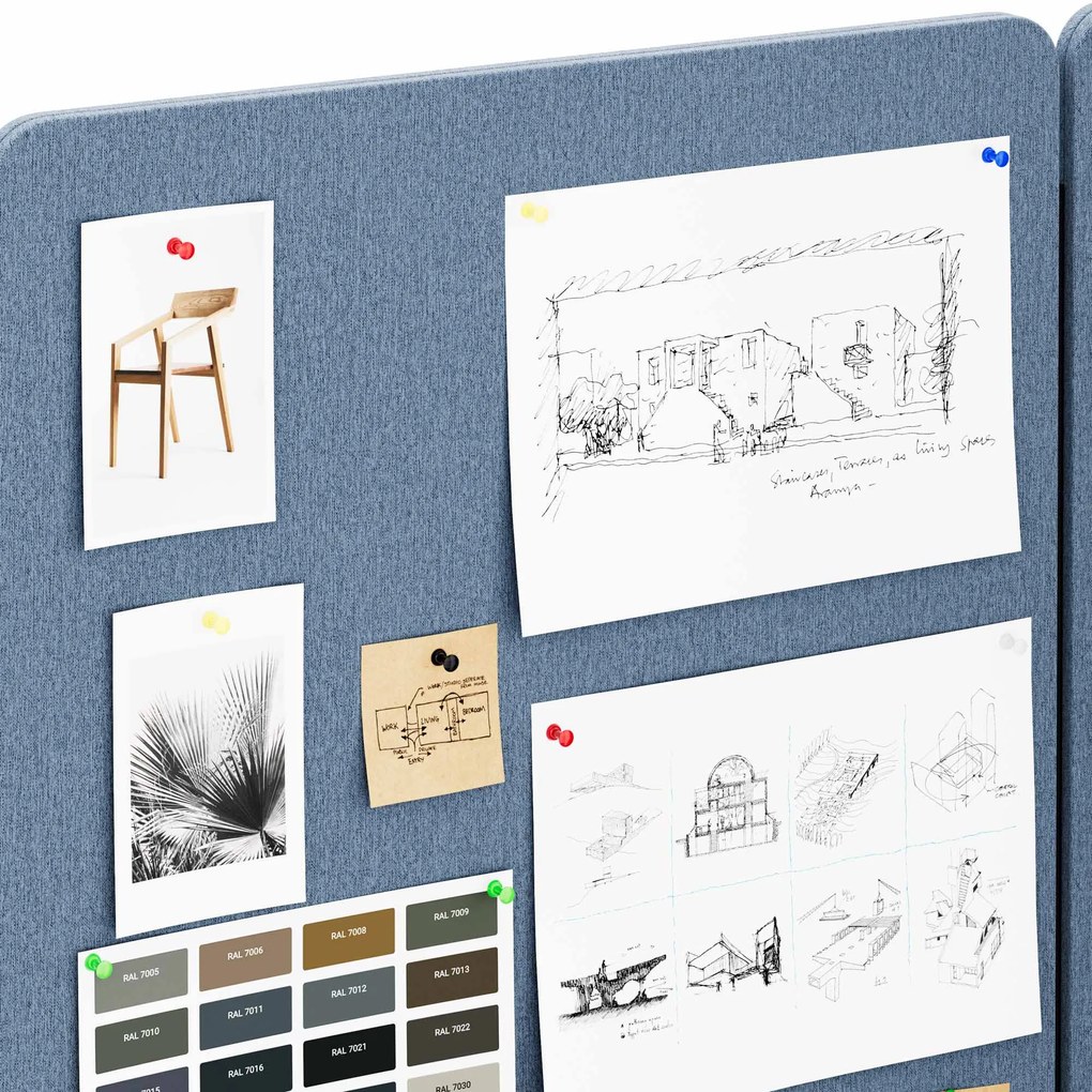 akusztikus falpanel SADIE Frozen Lake 280/145 cm