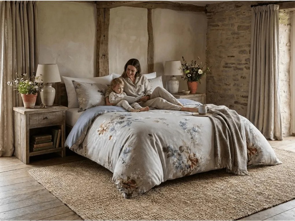 Mikroflanel ágyneműhuzat KWIANO szürke Ágyneműhuzat mérete: 70 x 90 cm | 140 x 200 cm