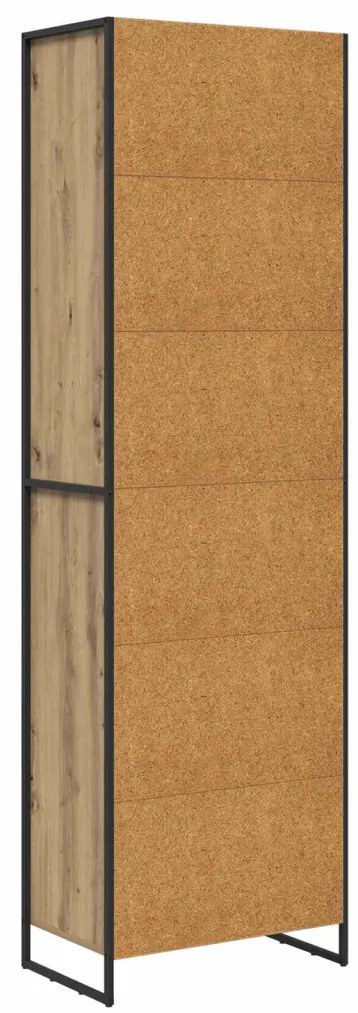 Magas szekrények 2 pcs Művészi tölgy 60 x 36 x 300 cm Faanyag