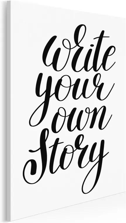 Write your own story vászonkép