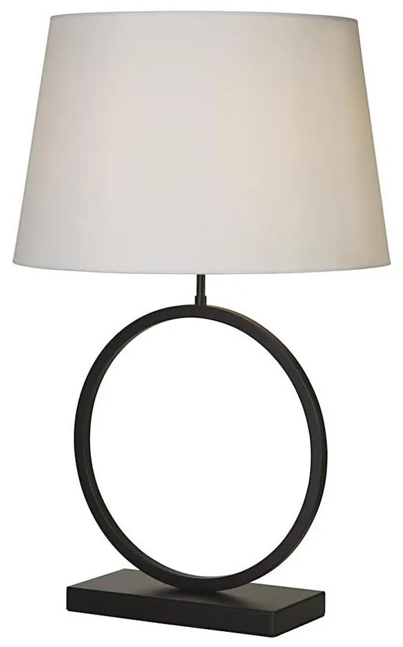 Searchlight EU93101WH - Asztali lámpa ELEGANT 1xE27/60W/230V fehér