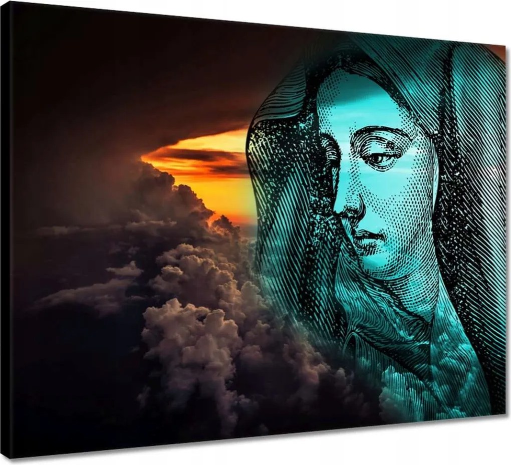 Vászonkép 50x40 Szűz Mária Mennyország