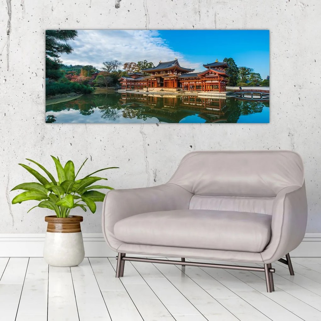 Kép - Byodo-in templom, Japán (120x50 cm)