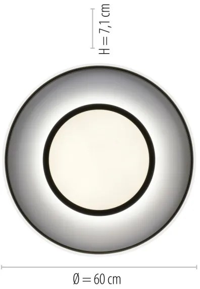 Leuchten Direkt 11627-18 - LED RGB Dimmelhető lámpa ARENDA LED/31W/230V + távirányító