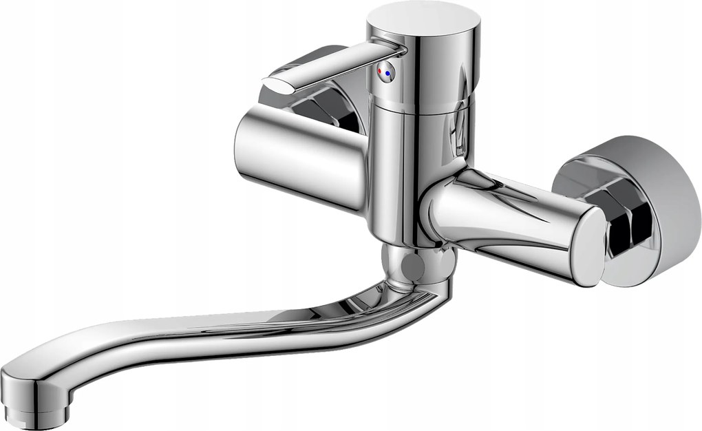 Konyhai fali csaptelep mosogatóhoz forgatható kifolyócsővel takarékos csendes Sotbe