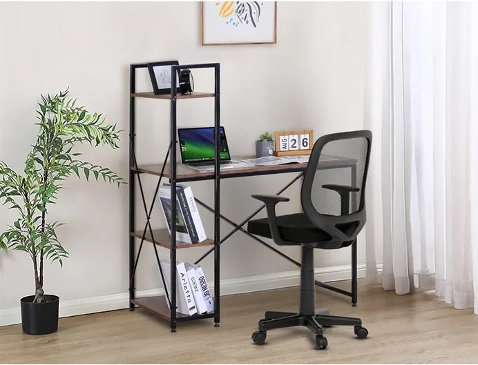 Íróasztal 100x48 cm, MDF, old wood, GD-512 OLW