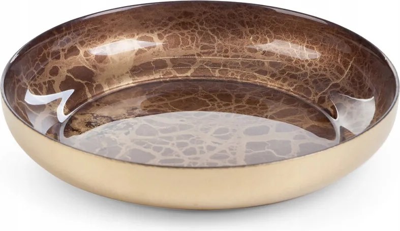 Dekorációs patera Suzi 21x21x4 Eurofirany arany