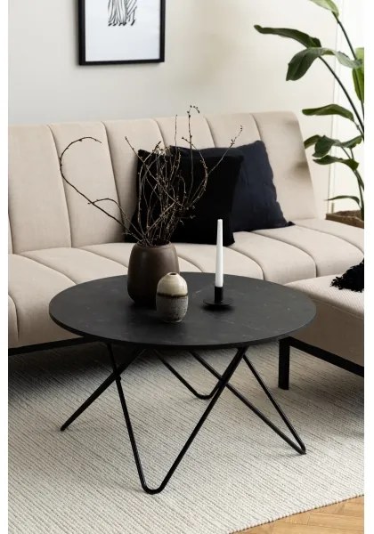 ALAN antracit dohányzóasztal