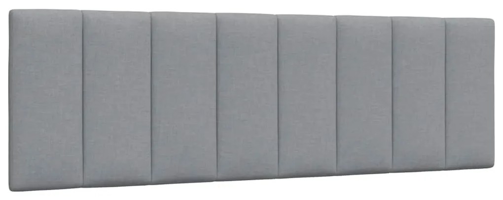 világosszürke szövet fejtámla párna Hanko 160 cm