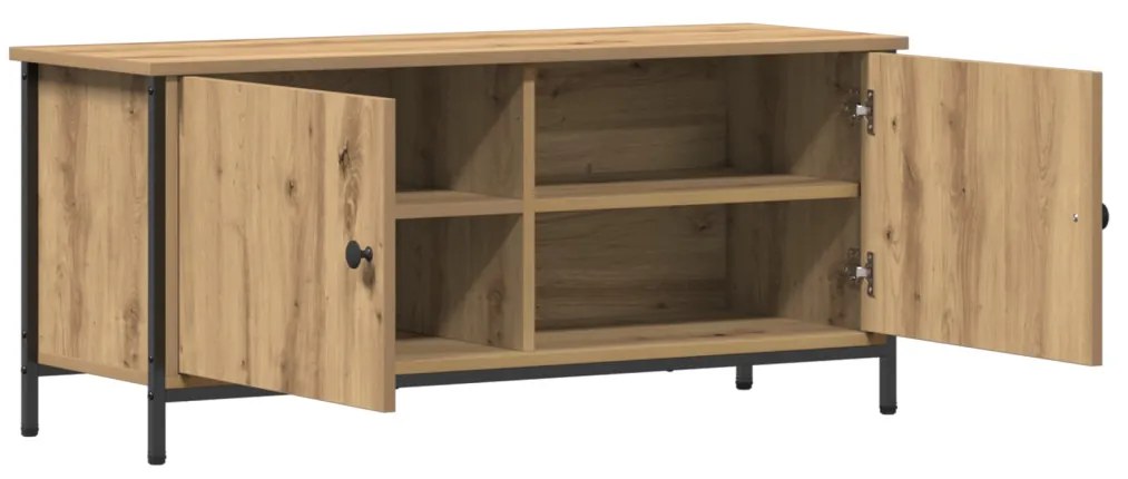 vidaXL TV szekrény Artisan tölgy 100 x 35 x 45 cm Faanyag