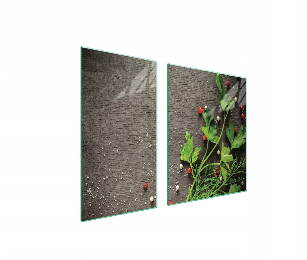 Üveg Tűzhelyvédő Főzőlap 90x52 Bors Edzett Üveg