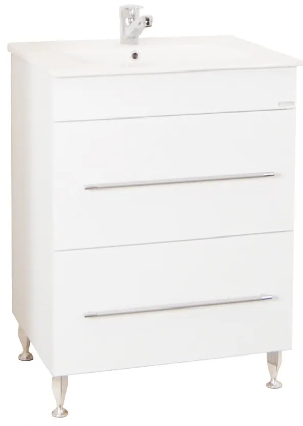 Bazena Premium60 fürdőszobai alsószekrény mosdóval 60 cm fehér