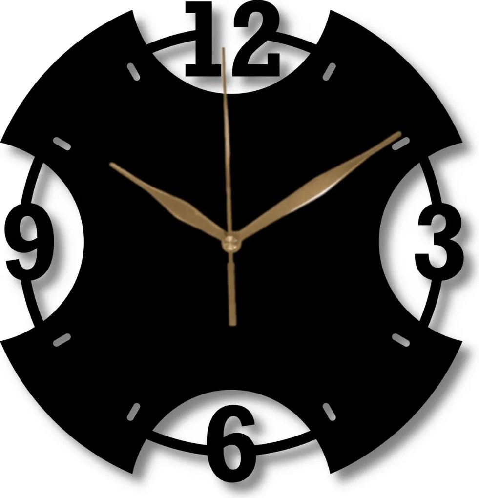 Falióra Fa Loft Stílusos Arab Számok Bonza 35 cm