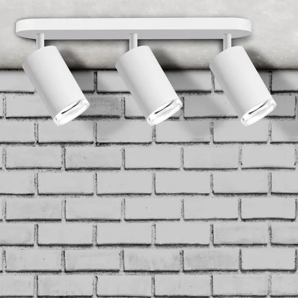 LED RGBW dimmelhető fürdőszobai spotlámpa TURYN 3xGU10/4,8W/230V IP44 fehér