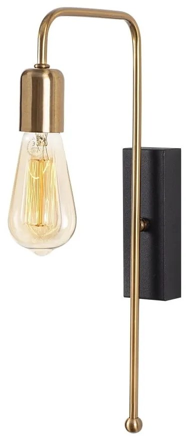 Aranyszínű fali lámpa Pahoma – Opviq lights