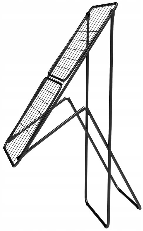 Erga Model 107 Fekete, ruhaszárító 178,5x54x104,5 cm, fekete, ERG-SEP-10SUSLA107BLA