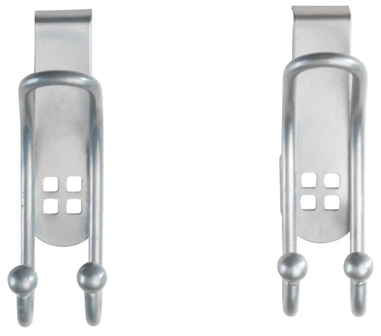Door Hook 2 db-os ezüstszínű akasztó szett ajtóra - Wenko