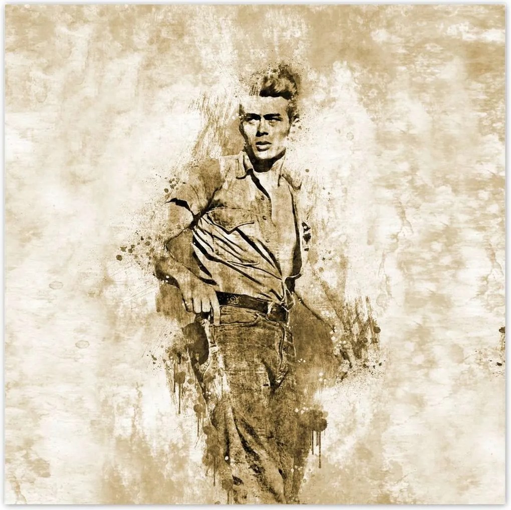Poszterek 30x30 James Dean Színész Mozi