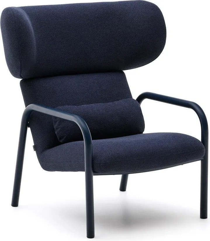 Sötétkék fotel Inari – Kave Home