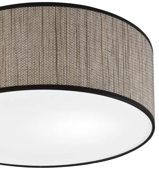 Mennyezeti lámpa SIRJA 2xE27/15W/230V Ø 35 cm barna