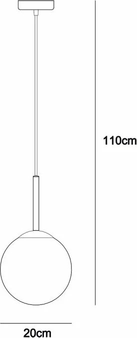 ITALUX PND-5578-1S-BRO-BK DEORE Modern Függesztett Lámpa E27 IP20