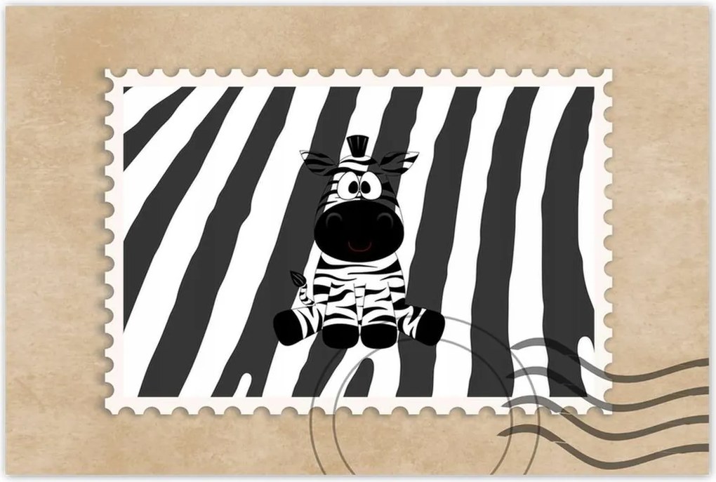 Poszterek 60x40 Zebra csíkos