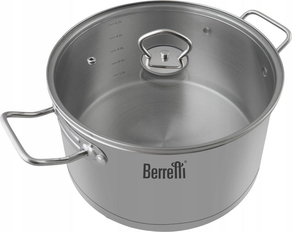 Gemini edény üvegfedővel 4,0l Indukciós